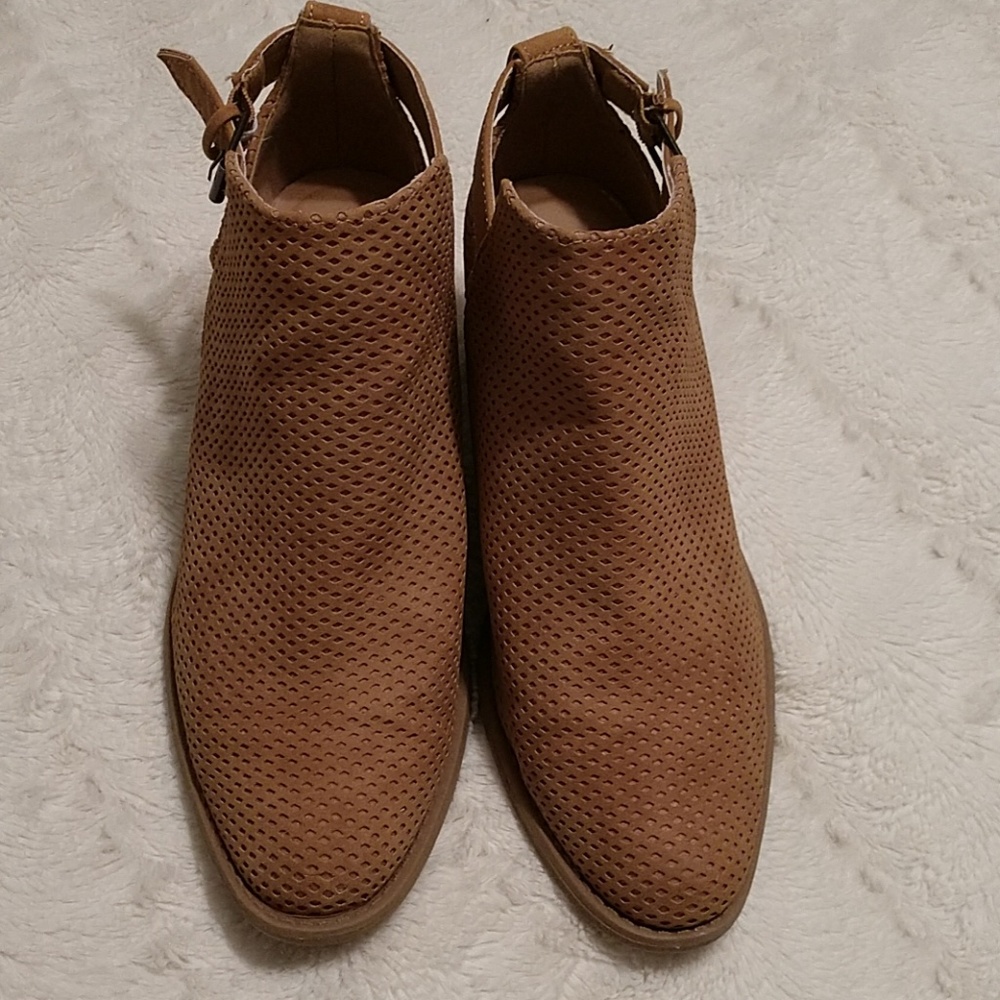 Brown booties